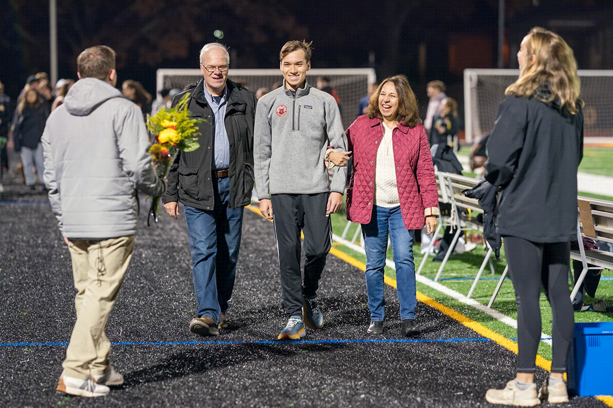 Ursinus College Fall Twilight Senior Ceremony held in November 2023